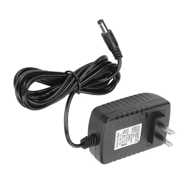12V 2A Ekstern Strømadapter AC til DC Lavspænding 3/4-bens Stik Strømadapter til Højttalere Luftfugter 100‑240V US Stik