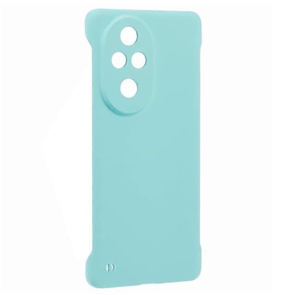 Kompatibel med Honor 200 5G Deksel Hard PC Bakside Rammeløst Telefondeksel LightBlue