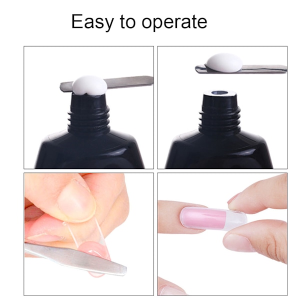 15 ml smärtfri snabb nagelförlängningsgel pappersfri byggmanikyr UV-gel 01