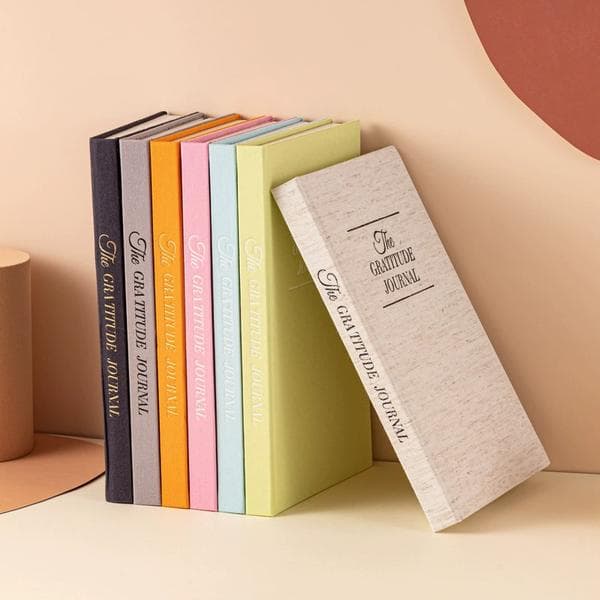 Intelligent Change: The Five Minute Journal - Daglig tacksamhetsdagbok för lycka, mindfulness och reflektion - Odaterad livsplanerare