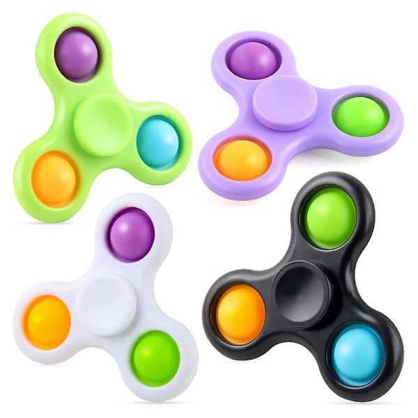 Valoisa Fidget Spinner -setti (5 kpl) Sormileluja Stressiin ja Ahdistukseen