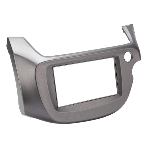 2 DIN ABS Centerkonsol CD Trim Panel Cover Biltilpasninger Erstatning for Fit Jazz 2008-2013