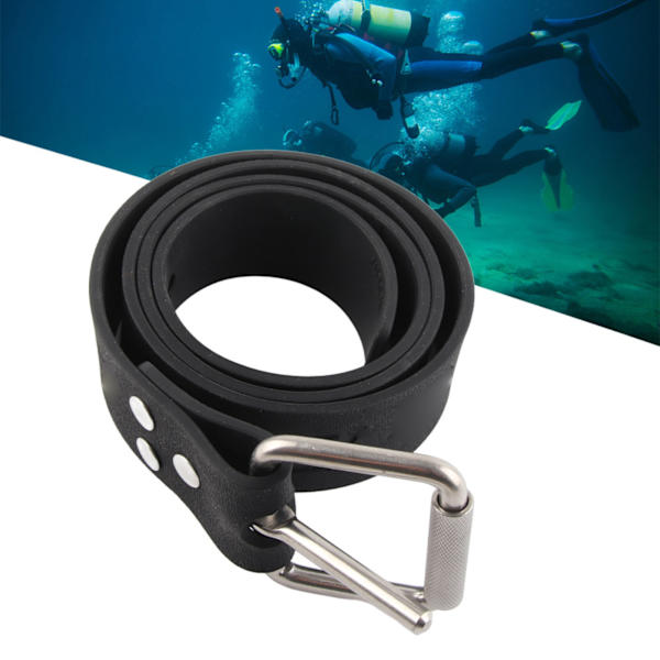 1,3 meter gummi justerbar snorkling bjørn belastning midjestropp Lett dykking motvekt belteutstyr