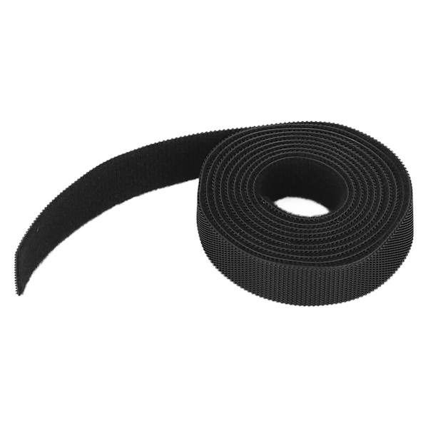 Häfthållare med kardborreband, mångsidig återanvändbar fästningstejp i nylon för kabelhantering, 1 meter / 3,3 fot