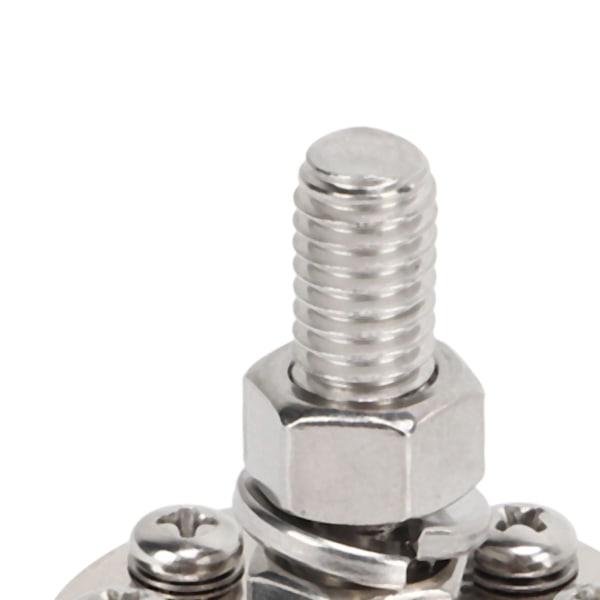 3/8in 180A Strømfordelingsblok 8+1 Punkts Samleskinne Junction Post med Transparent Dæksel