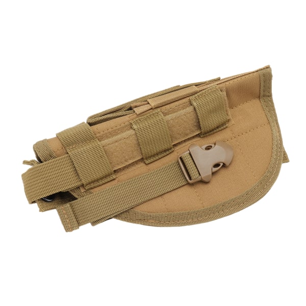 Skjult hylster i nylon med justerbart belte for MOLLE for utendørs trening camping khaki