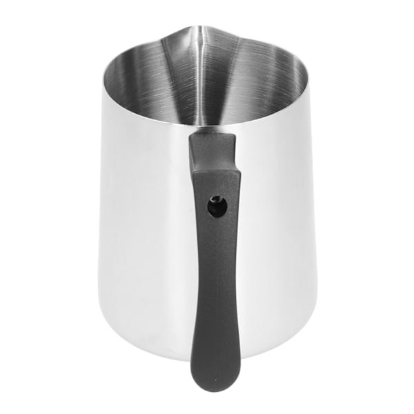 Melkeskummer i rustfritt stål, kaffekanne for latte art, 600 ml