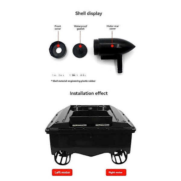 Båtbetes DIY Modifierade Kit för 2011-5 Fiskebåtar
