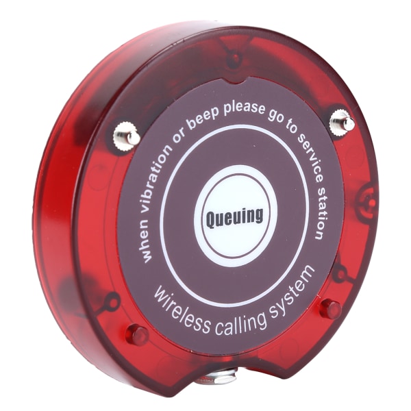 SU‑668 Wireless Queue Calling System Personsøkeradapter Ladebase for restaurant 110-240V EU Plug Prize UE