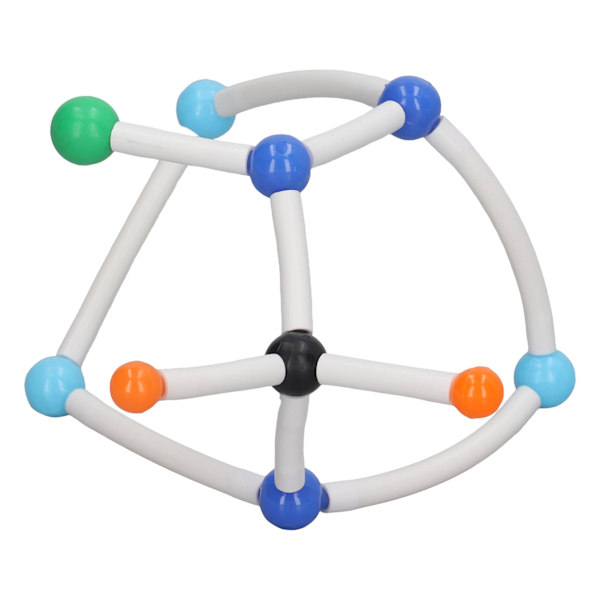 Kjemi Molecular Model Kit Vibrant Color 3D Educational Micro Molecular Structures Model for Student Teacher Learning