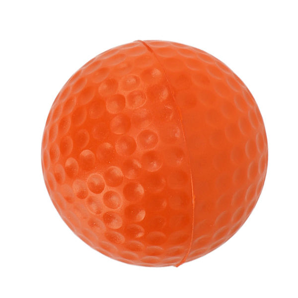 42,5 mm PU-vaahtomuoviset golfpallot, vahva joustavuus, ulkokäyttöön tarkoitetut golfharjoittelupallot urheilukuntoiluun, oranssi