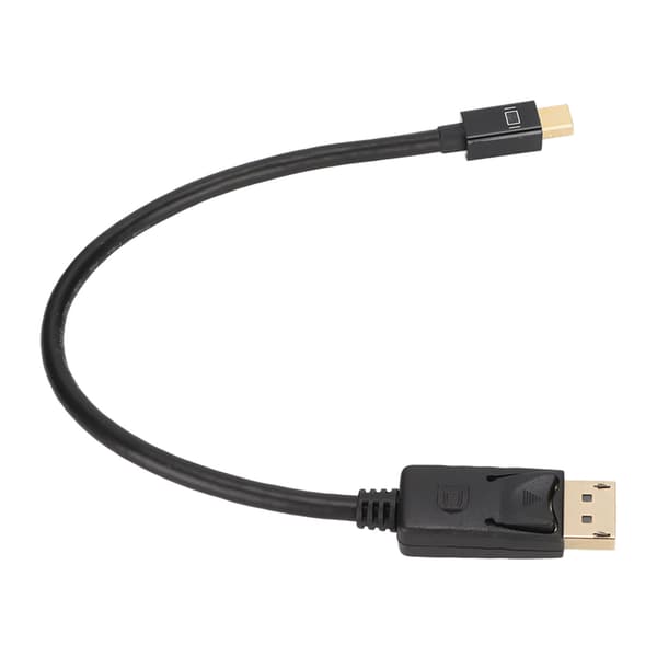 4K Mini DP hann til DP-kabel 2560x1600 oppløsning Audio Video Synkronisering 3D-overføring DP til DP-kabel for bærbar PC