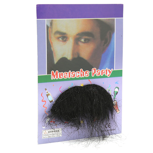 Falska mustascher Nyhet Cosplay Kostym Skägg Mustasch Tillbehör för Halloweenfester