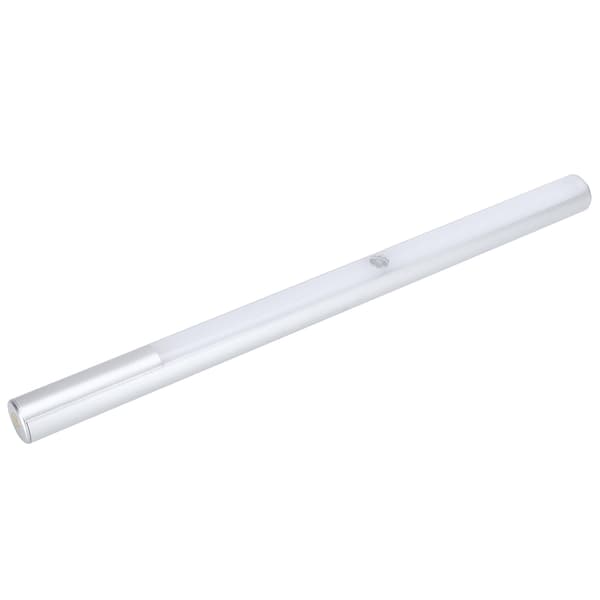 LED skaplampe bærbar USB-lading bevegelsessensor nattlys vinkeljustering hvit