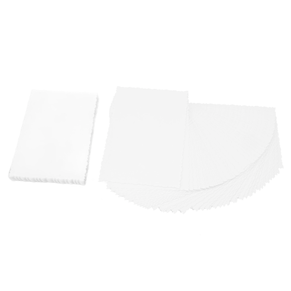 100 st vita kartongpapper med spetsdesign 15x10CM tomma vykort för DIY gratulationskort visitkort skrapböcker