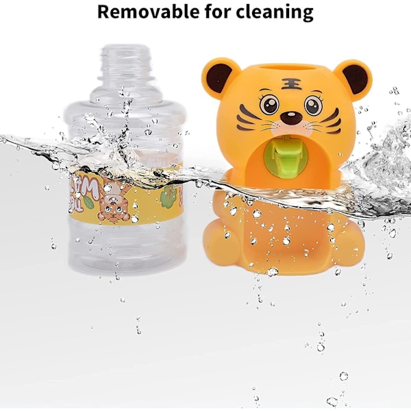 Vandpumpe Dispenser, Plastik 22.3*9.3*9.8cm Med 2 Kop Vanddispenser Til Børnelegetøj (tiger)