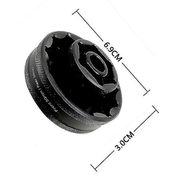 55mm + 30mm Hylsnyckel för Hjulmutter Ducati 1098 1198 1199 Multistrada Diavel