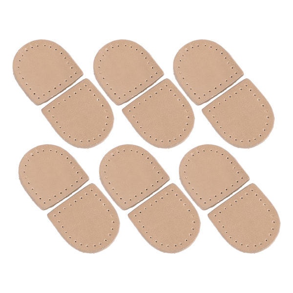 40 STK lynlås prop DIY håndlavet ægte læder multifunktionelle moderigtige lynlås ender Top propper Beige