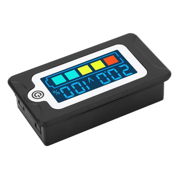 Batterispänningsprocenttestare LCD-display Ternär litium återstående batteridetektor mätare monitor