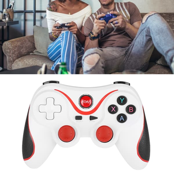 T3 Telefon Trådløs Bluetooth4.0 Gamepad Spillhåndtak for PS3-vert