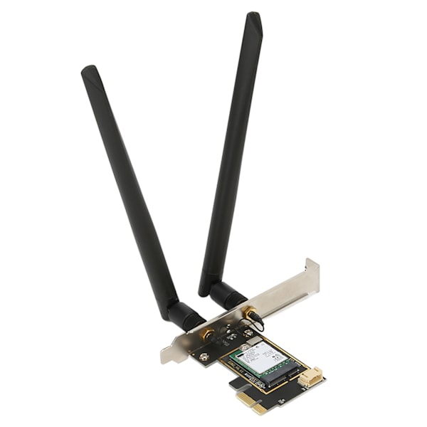 AX210NGW PCIE WiFi 6E-kort med 2 antenner 5374 Mbps 2,4 GHz 5 GHz 6 GHz Bluetooth 5.2 Støtte MU MIMO WiFi-kort til Win10 11