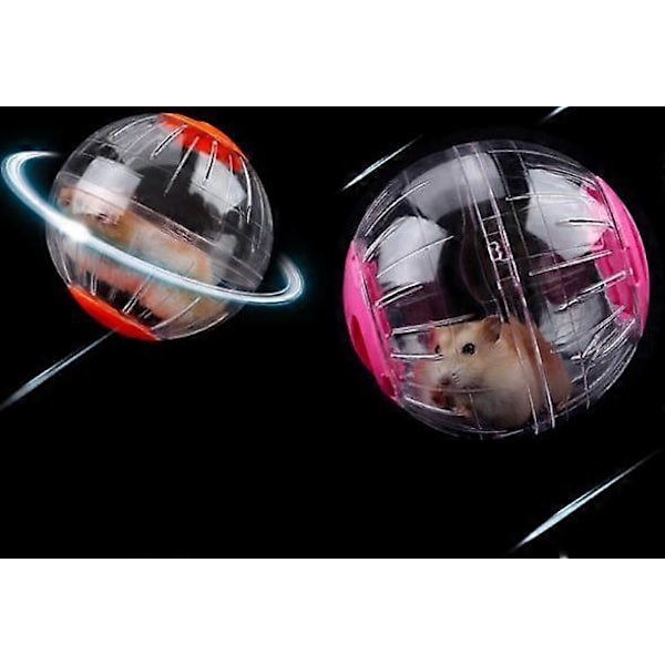 2 stk. Blå Hamster Treningsball, Diameter 12cm Plast Treningsutstyr for Små Dyr Løpeball Leke Små Hamster Ball Sportsenhet