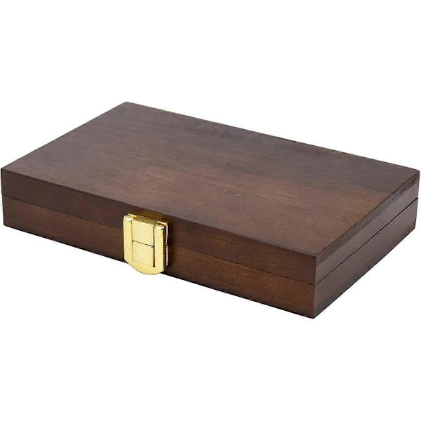 36 rum Tom Træ Maling Palette Boks Bærbar Træ Maling Palette