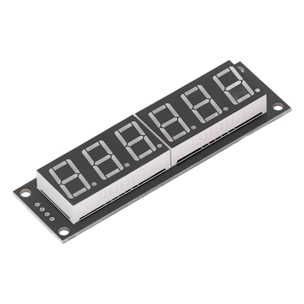 Digitalrør Display Modul LED 6 Cifret 7 Segment 0.56in TM1637 Drev Chip Rødt Tilbehør