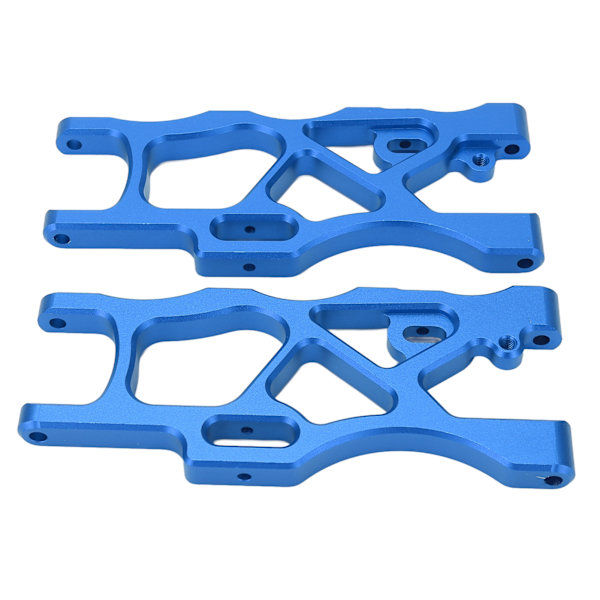 1 par aluminiumslegering RC-bil bakre hem arm metall nedre svingarm RC-bil oppgraderingsdel for ARRMA MOJAVE 6S 1/7 blå