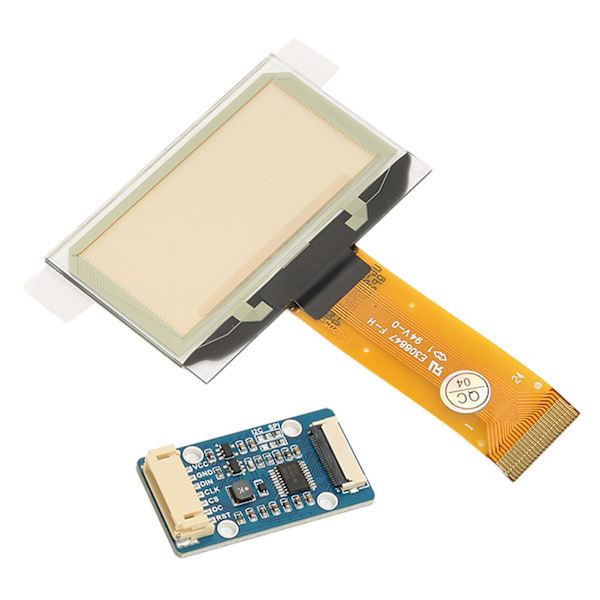 1,51 tommer skærmmodul 128x64 opløsning SPI I2C interface fuld visning transparent blå skærmmodul til Raspberry Pi