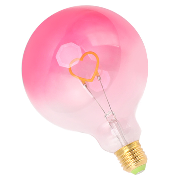 LED Dekorative Pærer Professionel Dæmpbar E27 Skrue Sockel Ambient Natlys Pære Gradient Pink 220‑240V