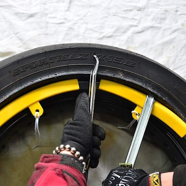 Mangaaniteräksestä valmistettu rengasvivun sarja - 3 kpl, 30 cm - polkupyörien, moottoripyörien ja autojen renkaiden vaihtoon ja korjaukseen