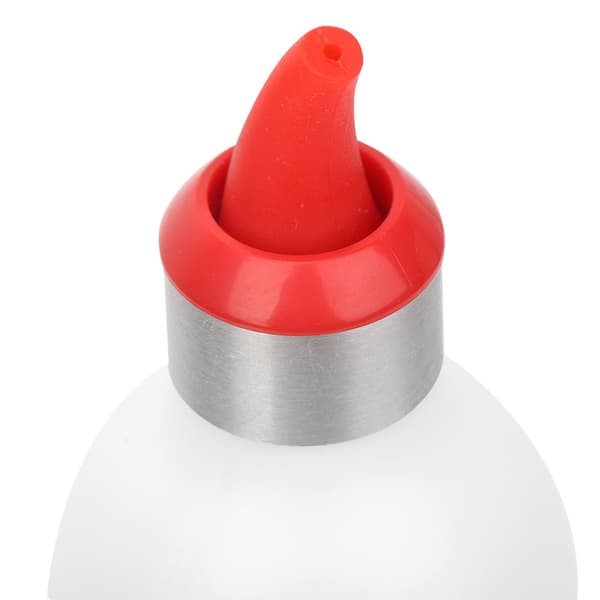 1 kpl 450 ml puristettava hillon maustepullo salaattikastikepullo (punainen)