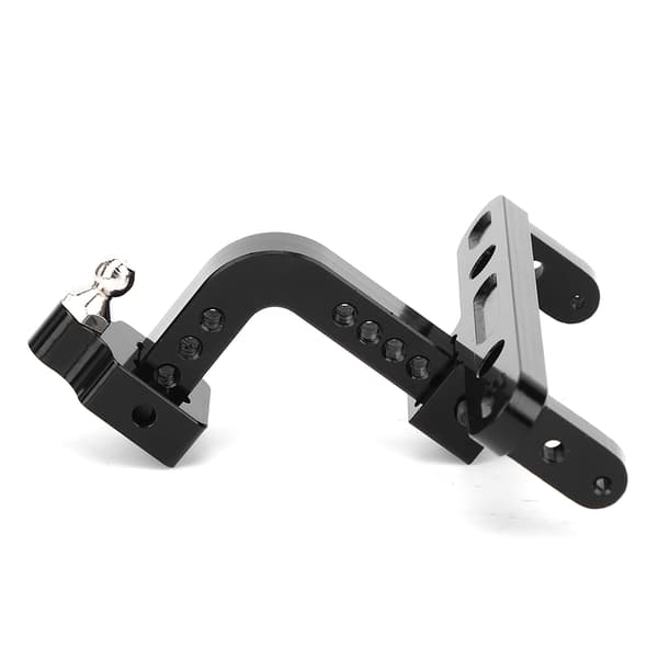 Aluminiumslegering Trækøje RC Trailer Rack til SCX10 90046 90047 Bil Sort