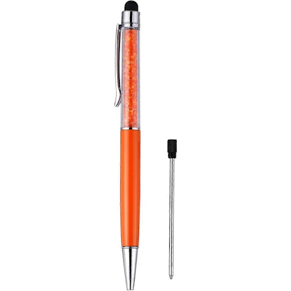 24 Stk. Kuglepen Refiller Til Diamant Krystal Stylus Penne, 7 cm (sort blæk)