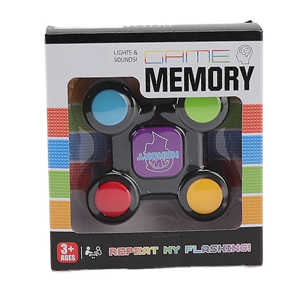 Memory Toy 4 Lys Lyd Interessant Håndholdt Elektrisk Lys Minnespill Barnegaver Zekai