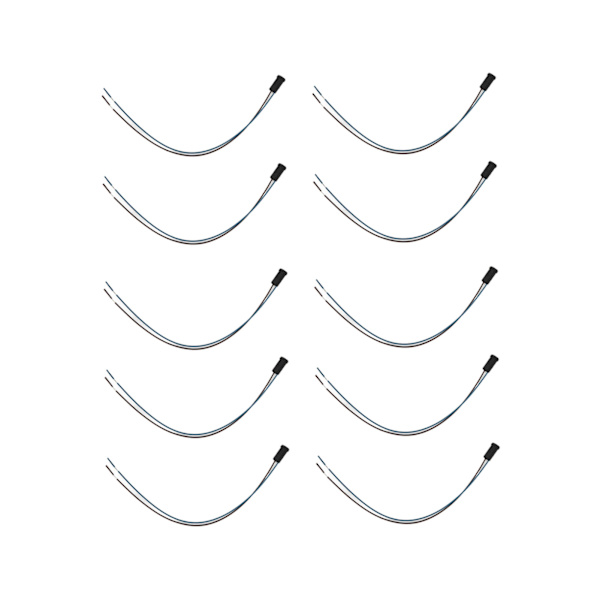 10 stk. G4 LED-pære fatning silikone halogen base lampeholder G4 fatning til MR16 MR11