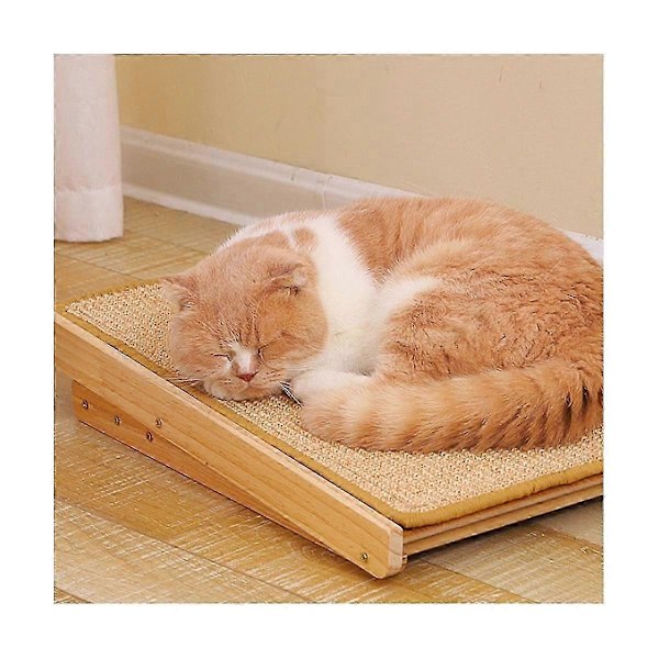 2-delt klorematte Sisal Klorematte kompatibel med katter med teip klorematte 50 x 25 cm