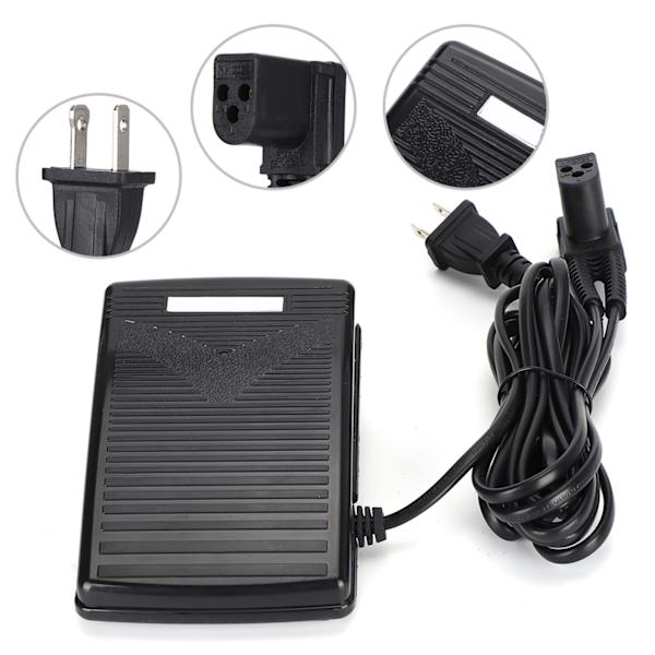 Fotkontrollpedal Multifunksjonell symaskin Passer til Singer 974 US Plug 110V
