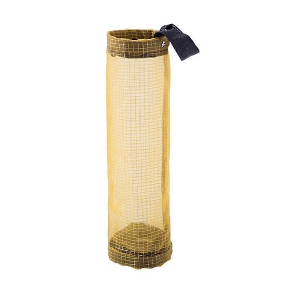Ripustettava roskapussin suodatinverkko 31,5 x 11,5 cm monivärinen kannettava nylon kestävä keittiötarvike Zekai keltainen