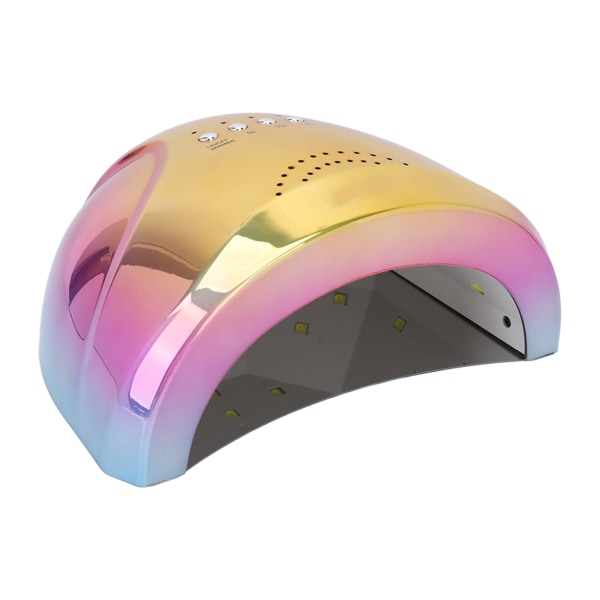 UV LED-spikerlampe 48W Dobbel lyskilde Infrarød Intelligent Induksjon Gel Polish tørketrommel EU-plugg 100‑240V