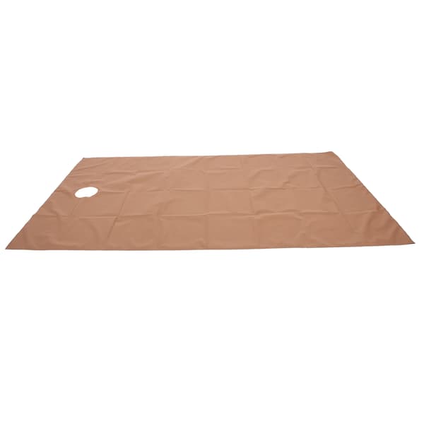 Lakan som andas, vattentät polyesterfiber, massageöverdrag för skönhetssalong 200x115cm Mörk kaffe