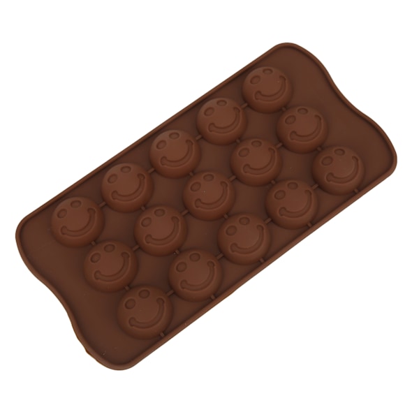 Kageform Ansigt Formet DIY Slik Chokolade Silikoneform Køkken Bage Tilbehør Ansigt