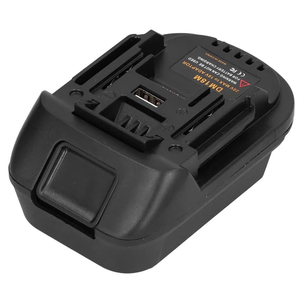 DM18M Batteriadapter til Milwaukee 20V Batteri DCB200 DCB203 DCB205 DCB206 M18 BL1830 BL1840