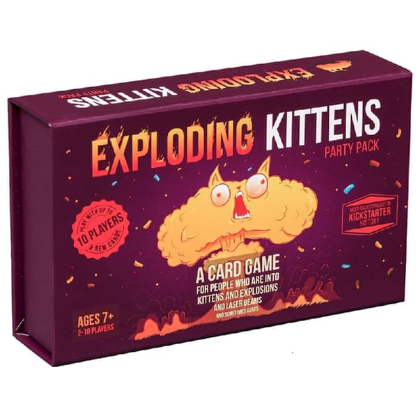 Exploding Kittens Kattungekort - Streaking Kittens - Brettspillkort