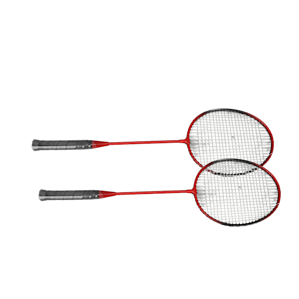 LEIJIAER Badminton Racket Offensiv Järnlegering Lätt Bekväm Grepp Sports Badminton Racket Röd