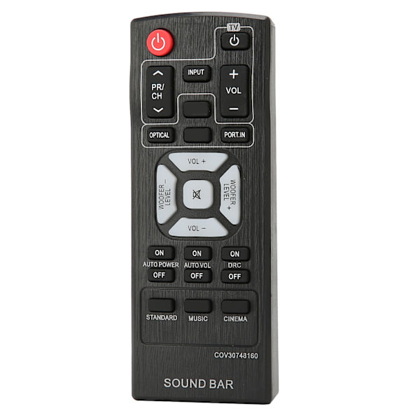 Soundbar fjärrkontroll Universal ersättningsfjärrkontroll för LG Bluetooth Sound System
