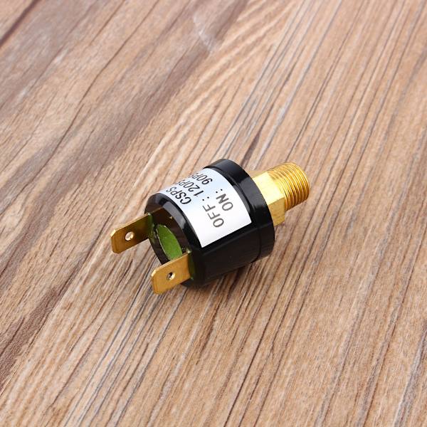 Kraftig luftkompressor trykstyringsventil 90 - 120 PSI
