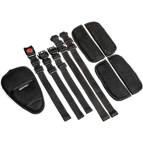 Baby Sikkerhetsbelte Sele/Stropp Justerbar 5-punkts Sikkerhetssele for Høy Stol Baby Pram & Bil Barnevogn & Barnevogn Universal Sele