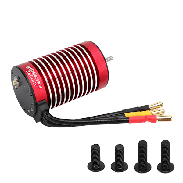 4-napainen harjaton sensori moottori 3800kv korkea tarkkuus universaali 1/10 RC autoon